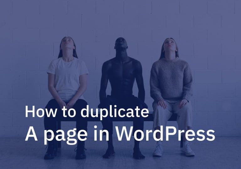 How to duplicate a page in WordPress