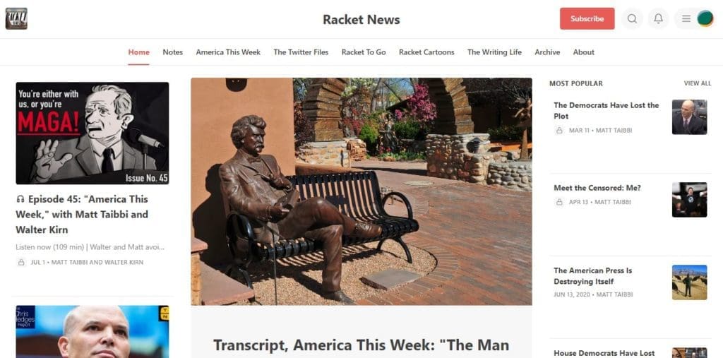 Substack Racket News